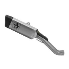 71002PT  Arrow Aprilia RSV 4 1100 Factory 19-20 St.Steel Link Pipe Titanium Pista Silencer With Carbon End Cap And Db Killer
