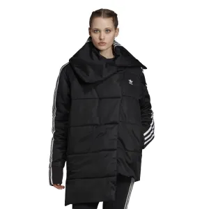 ADIDAS WOMENS PUFFER TRACK JACKET EC1916 BLACK PIUMINO DONNA