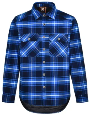 Adults Quilted Flannel Shirt (WS-WT07)