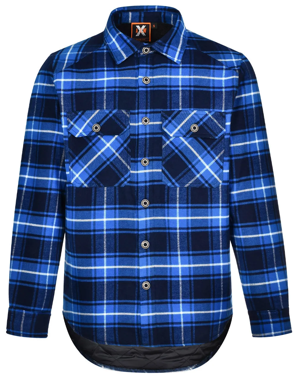 Adults Quilted Flannel Shirt (WS-WT07)