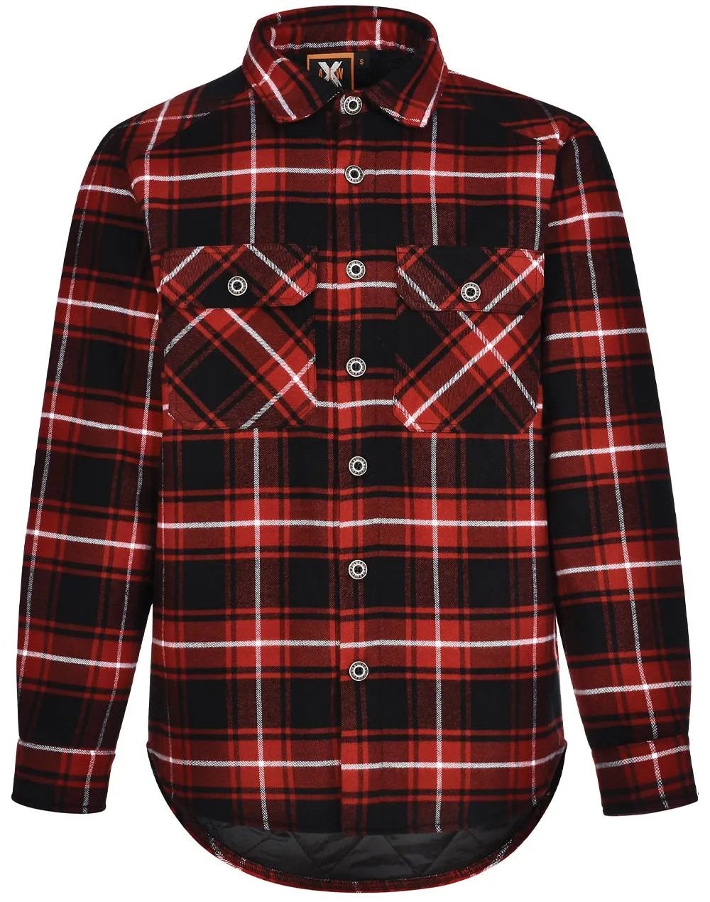 Adults Quilted Flannel Shirt (WS-WT07)