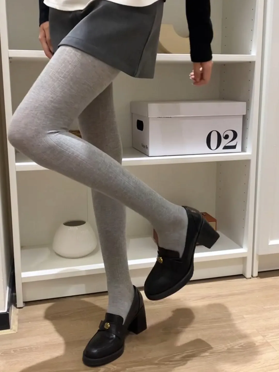 Alice Ribbed Tights