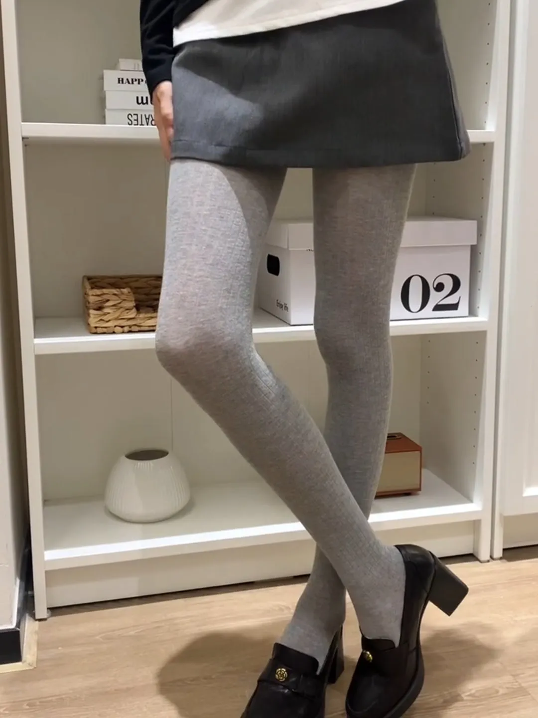 Alice Ribbed Tights