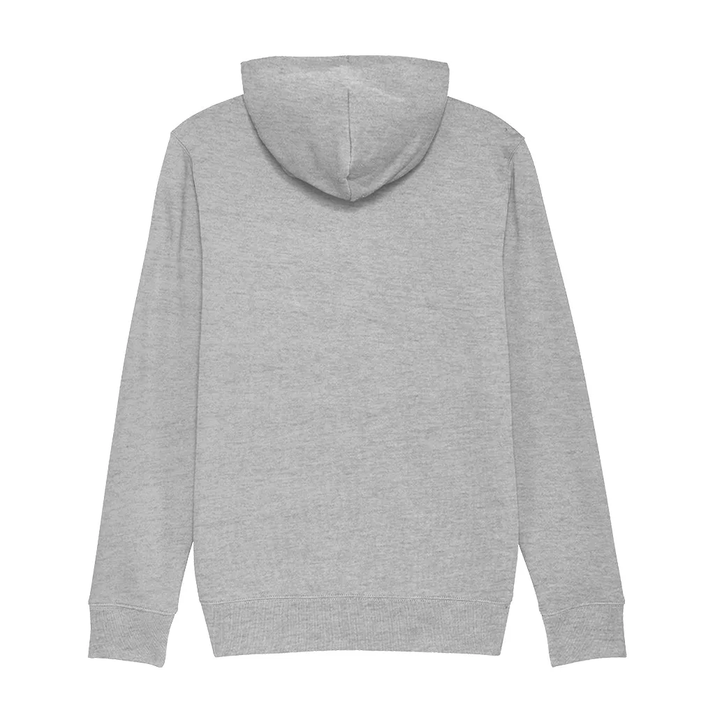 Café del Mar Blue Tile Logo Men's Iconic Zip-through Hoodie