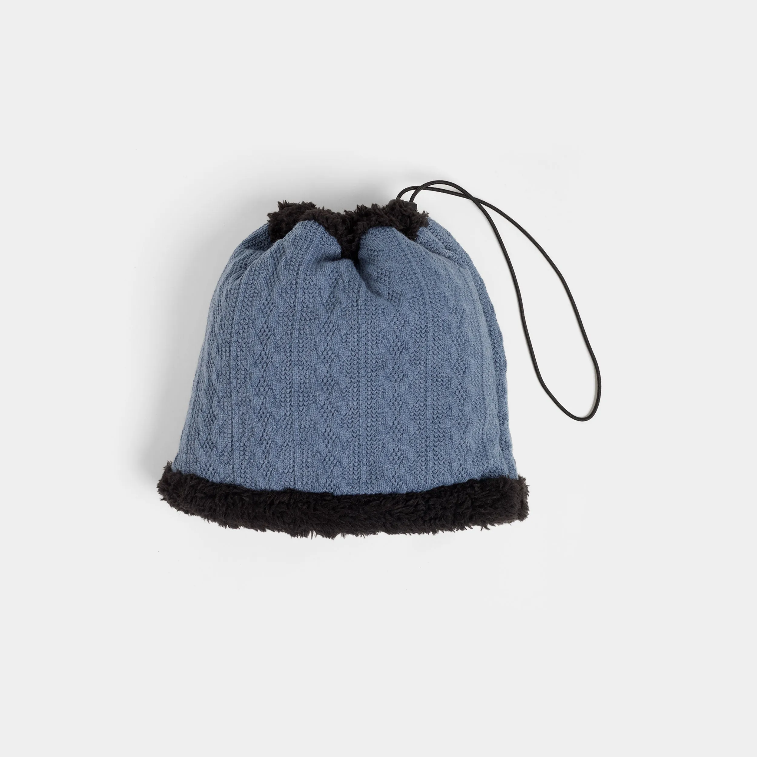 Convertible Snood with Sherpa - Blue