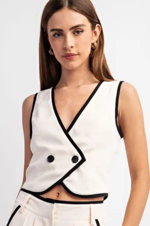 Double Breasted Vest