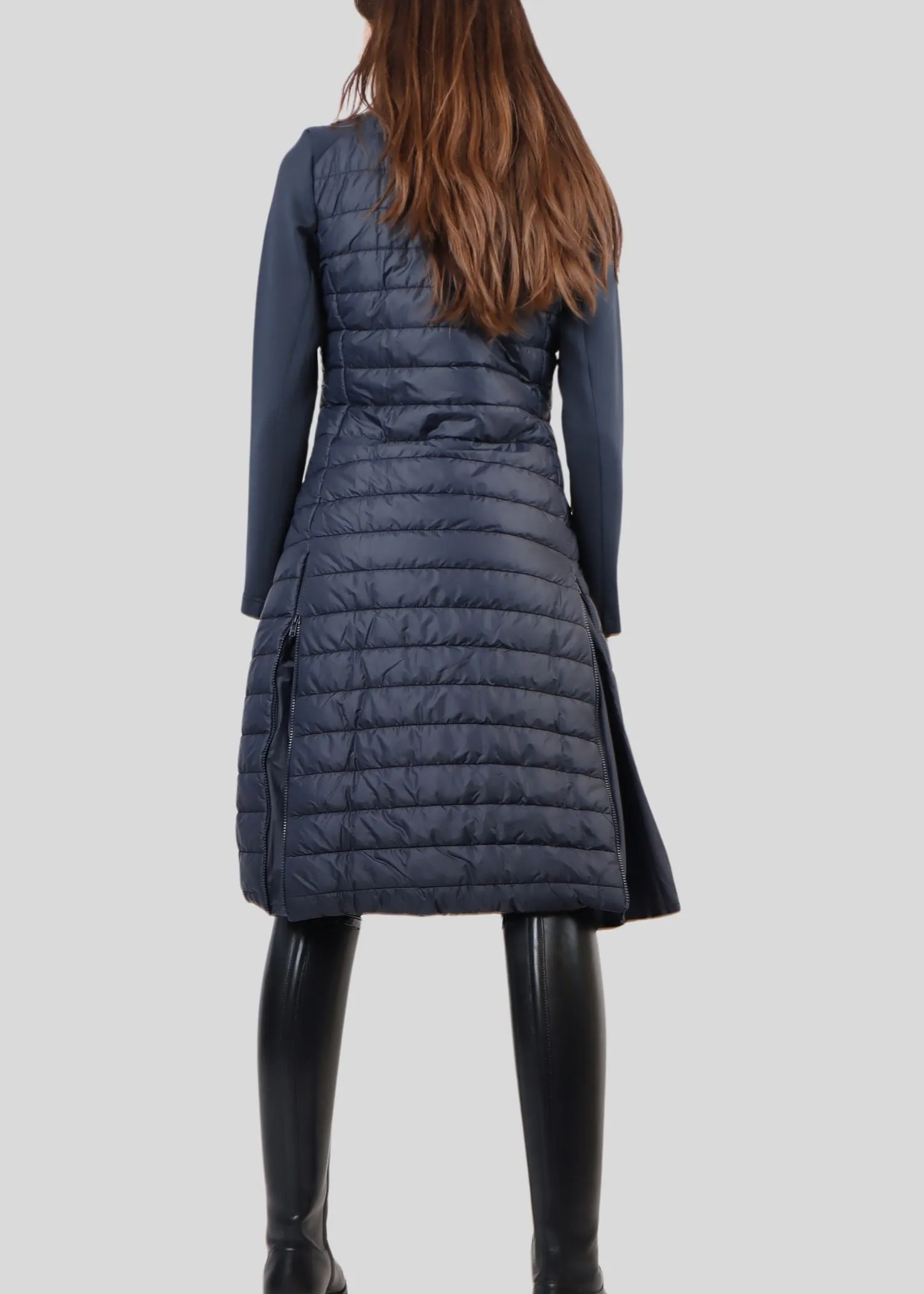 Emma Long Softshell Jacket - Navy