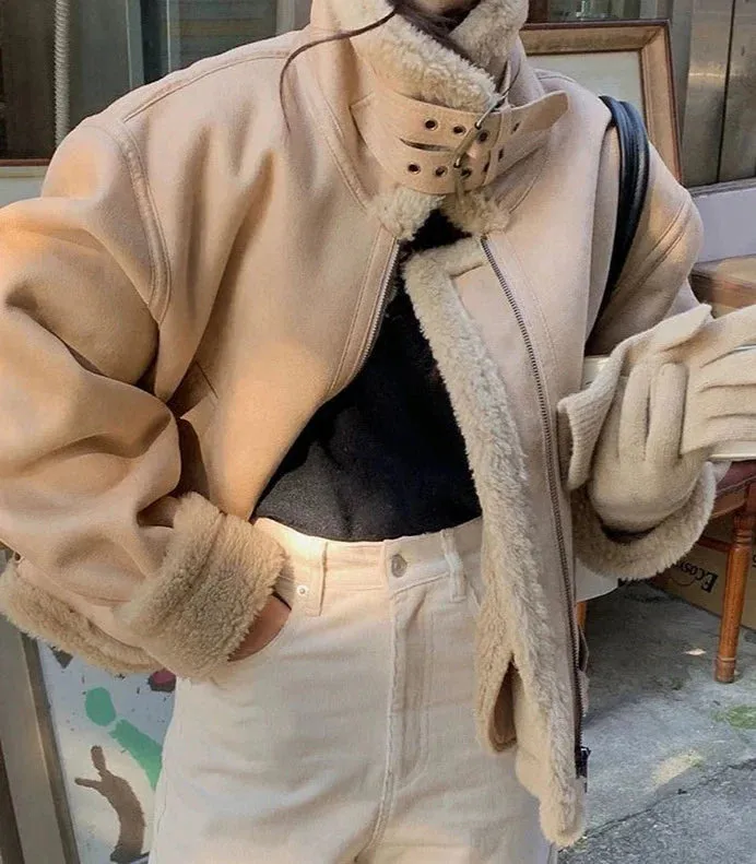 Fashionkova Sadie Faux Leather Jacket