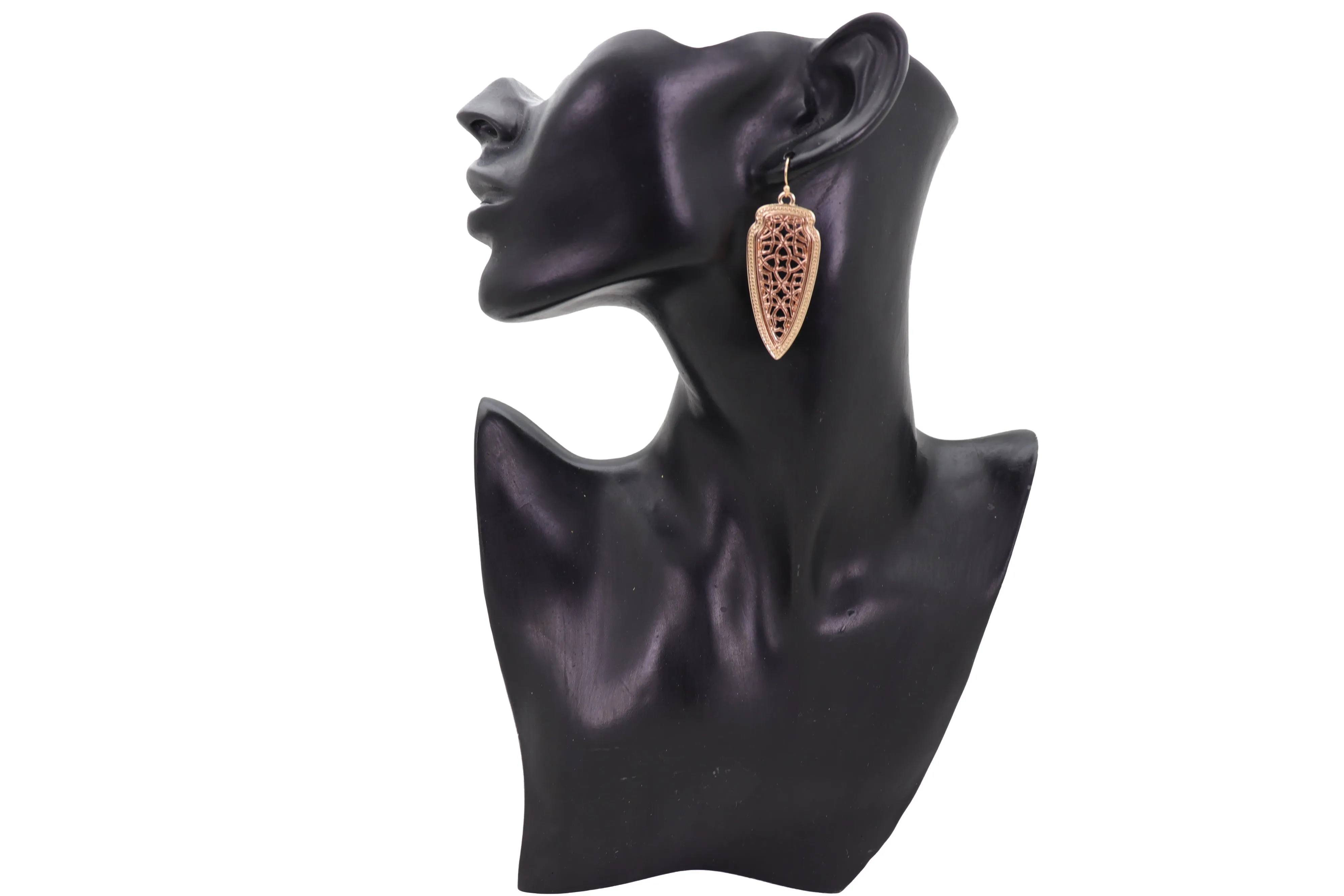 Filagree Arrowhead Dangle Earrings