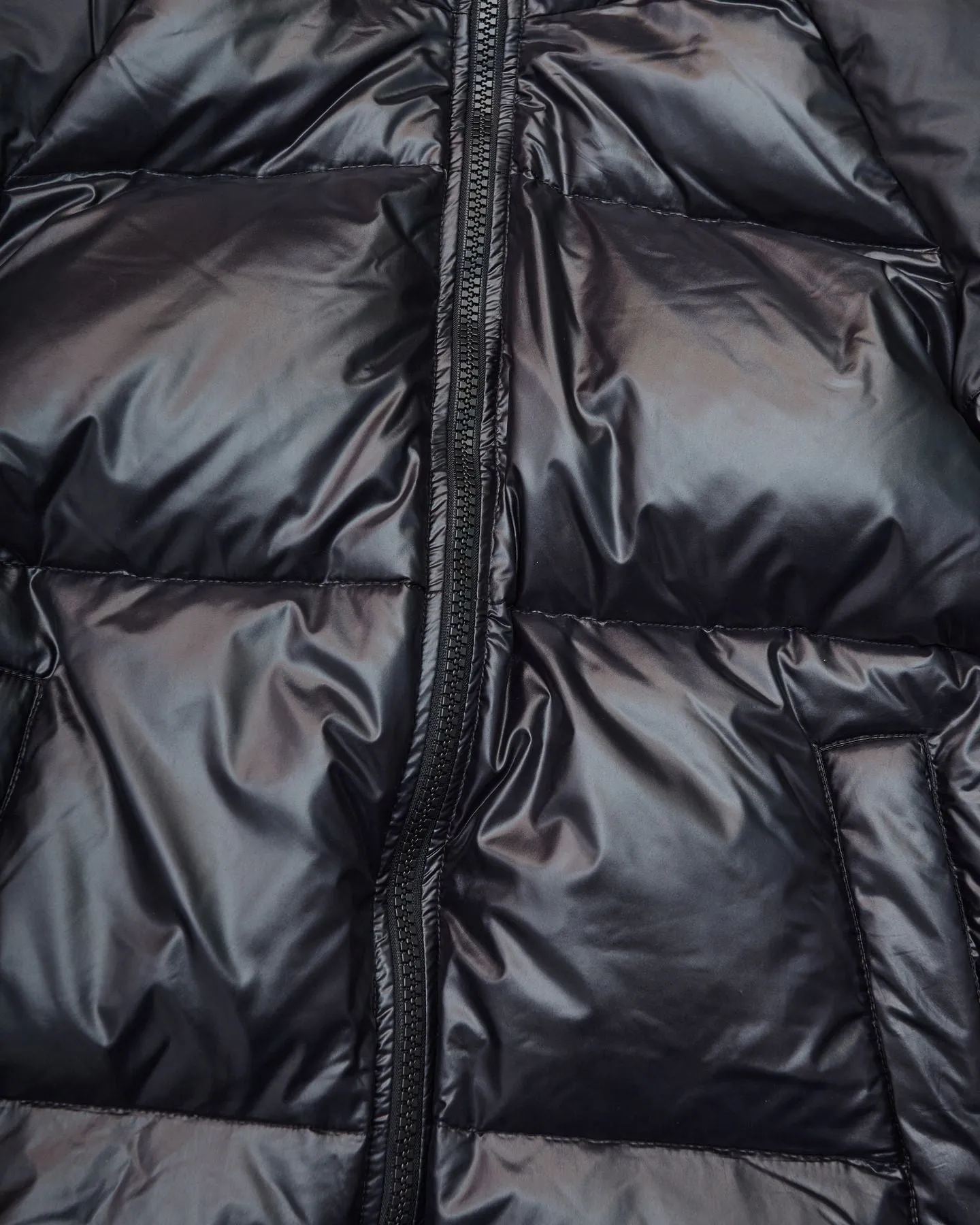 Giacca Puffer Sten 3 Shiny Nero
