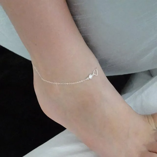 Gold Silver Color Anklet Bracelet Jewelry