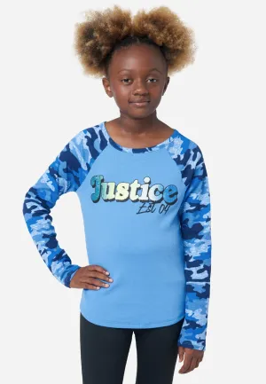 Graphic Raglan Tee