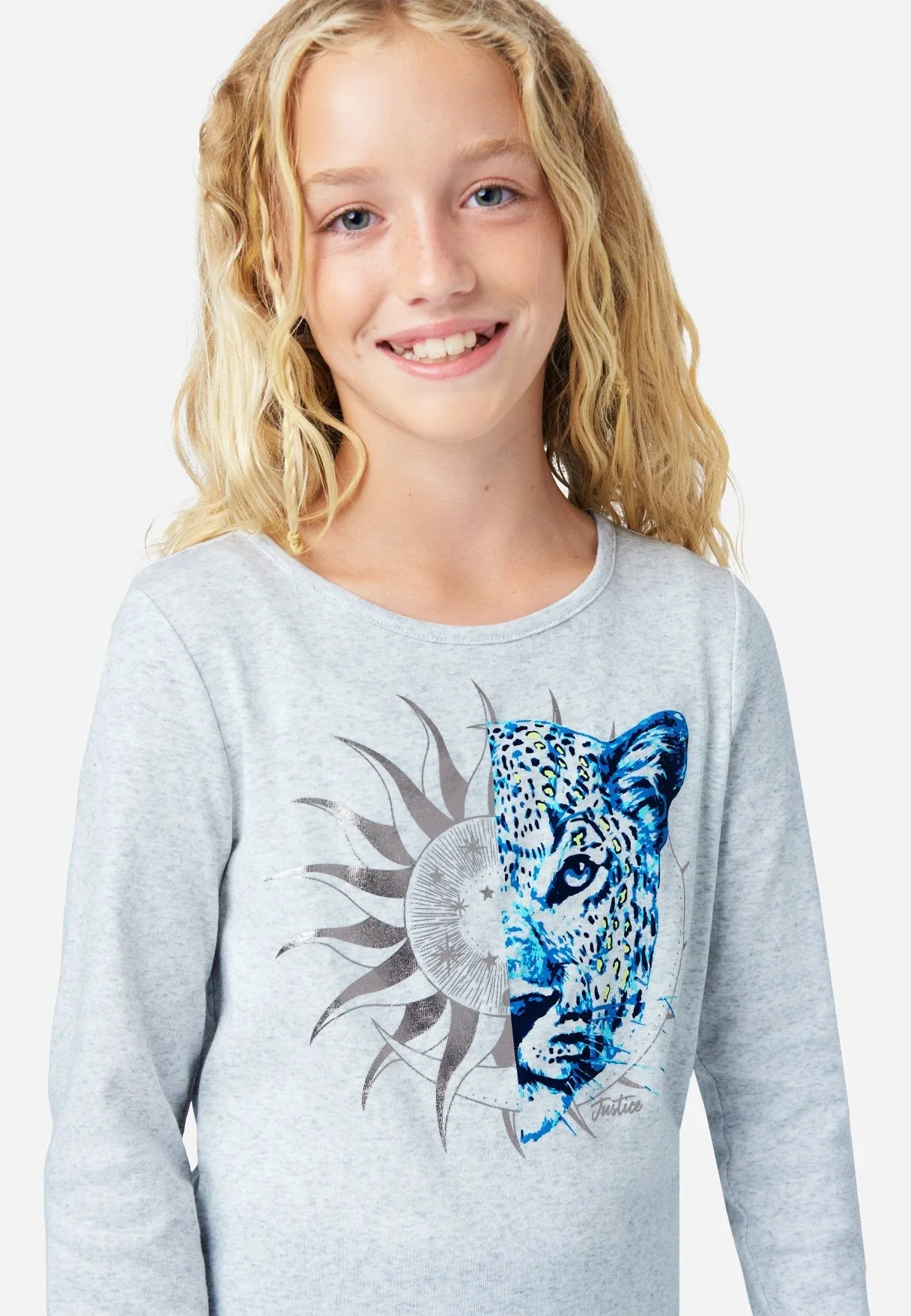 Graphic Scoop Neck Tee