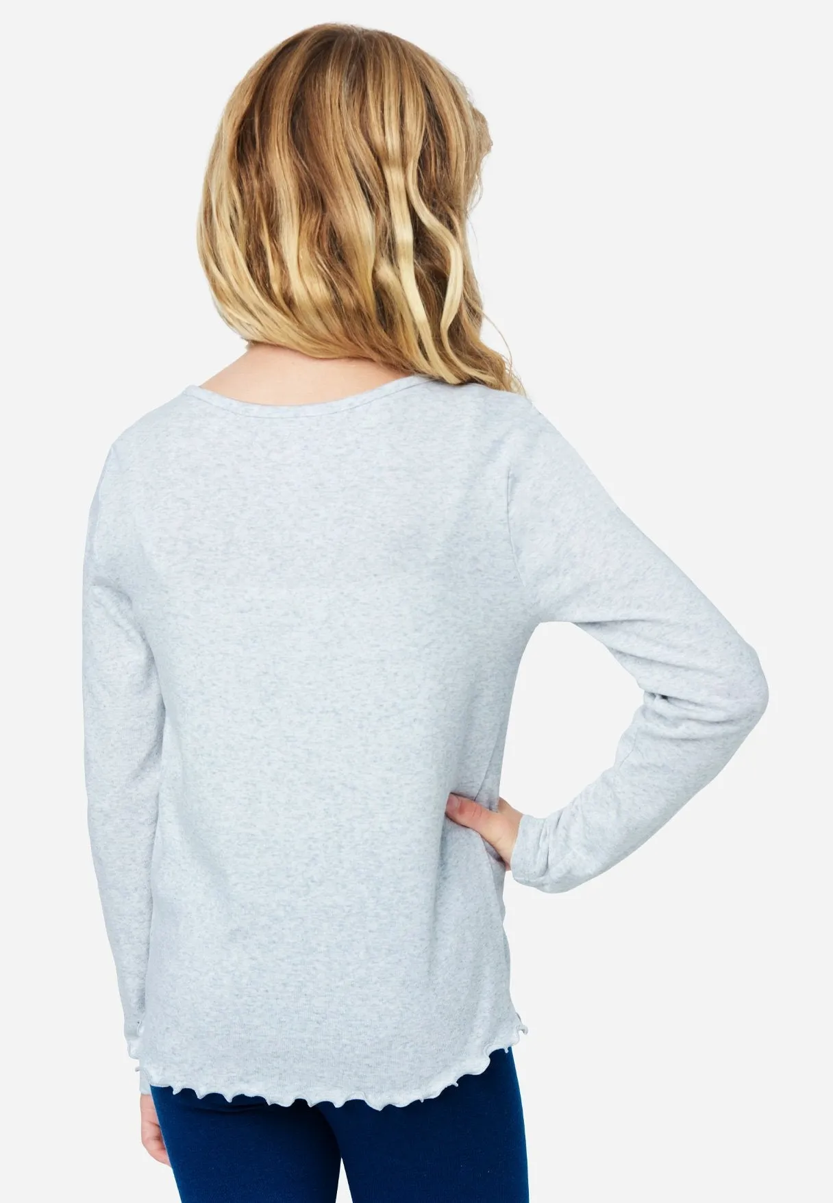 Graphic Scoop Neck Tee