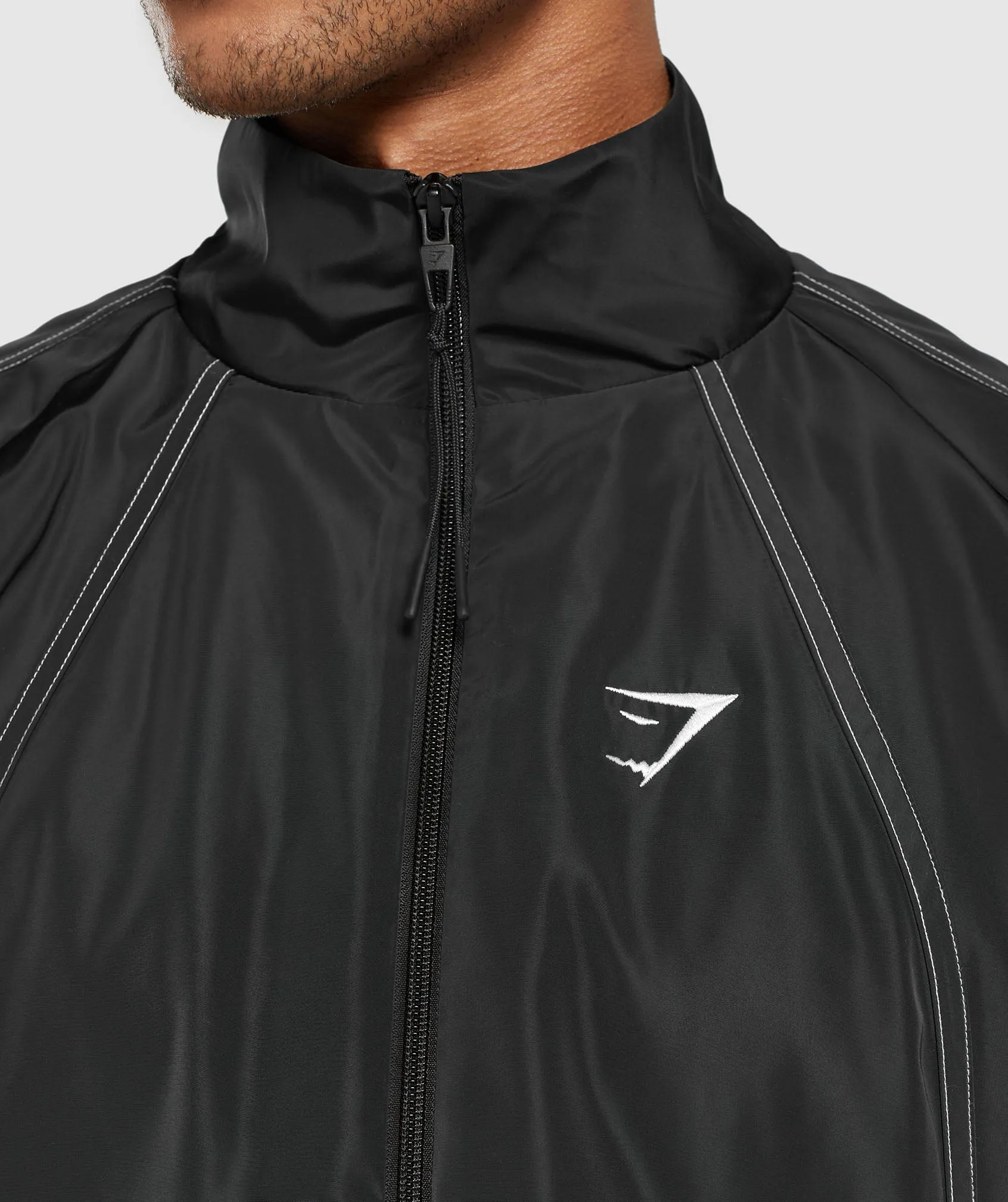 Gymshark Track Top - Black