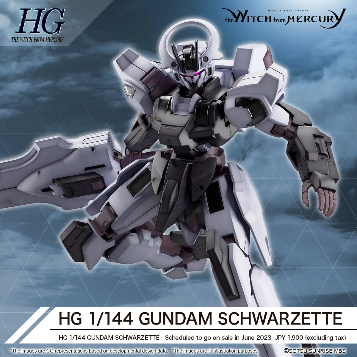 HGWFM 25 Gundam Schwarzette 1/144
