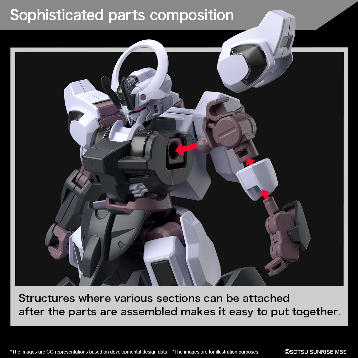 HGWFM 25 Gundam Schwarzette 1/144