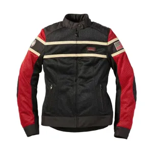 Indian Motorcycle Womens Arlington Mesh Jacket Black