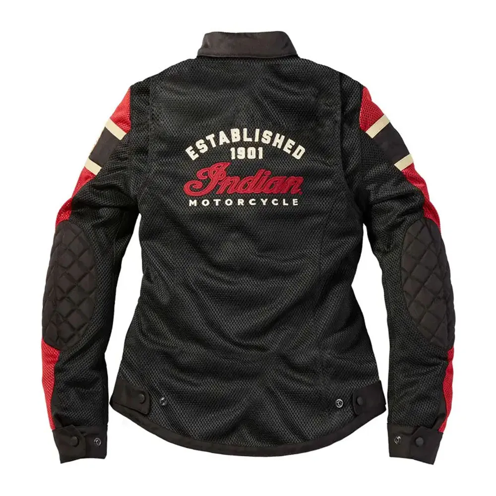 Indian Motorcycle Womens Arlington Mesh Jacket Black