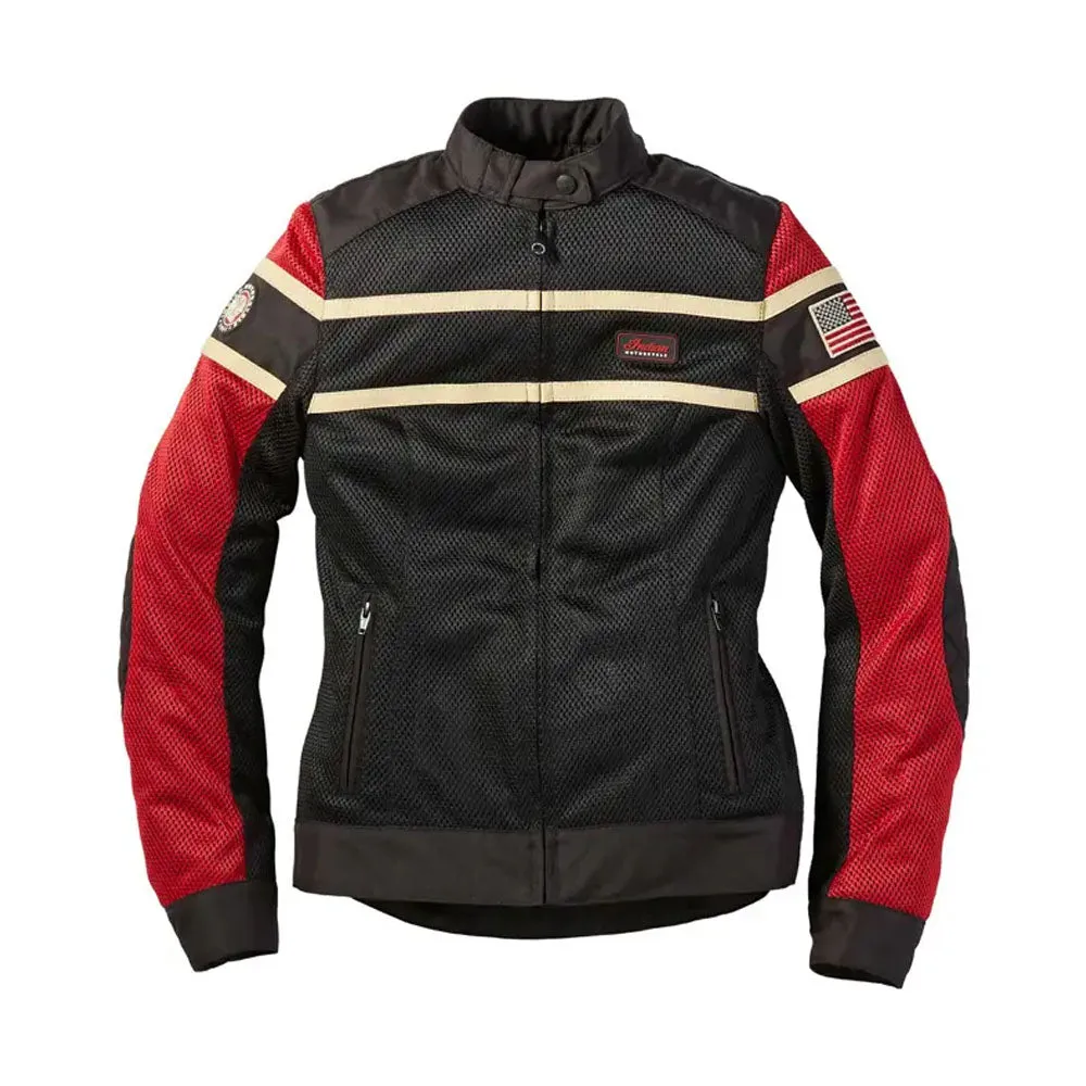 Indian Motorcycle Womens Arlington Mesh Jacket Black