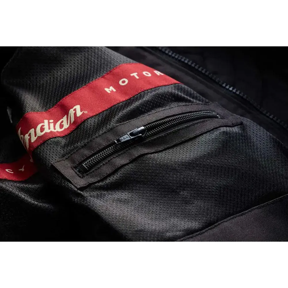 Indian Motorcycle Womens Arlington Mesh Jacket Black