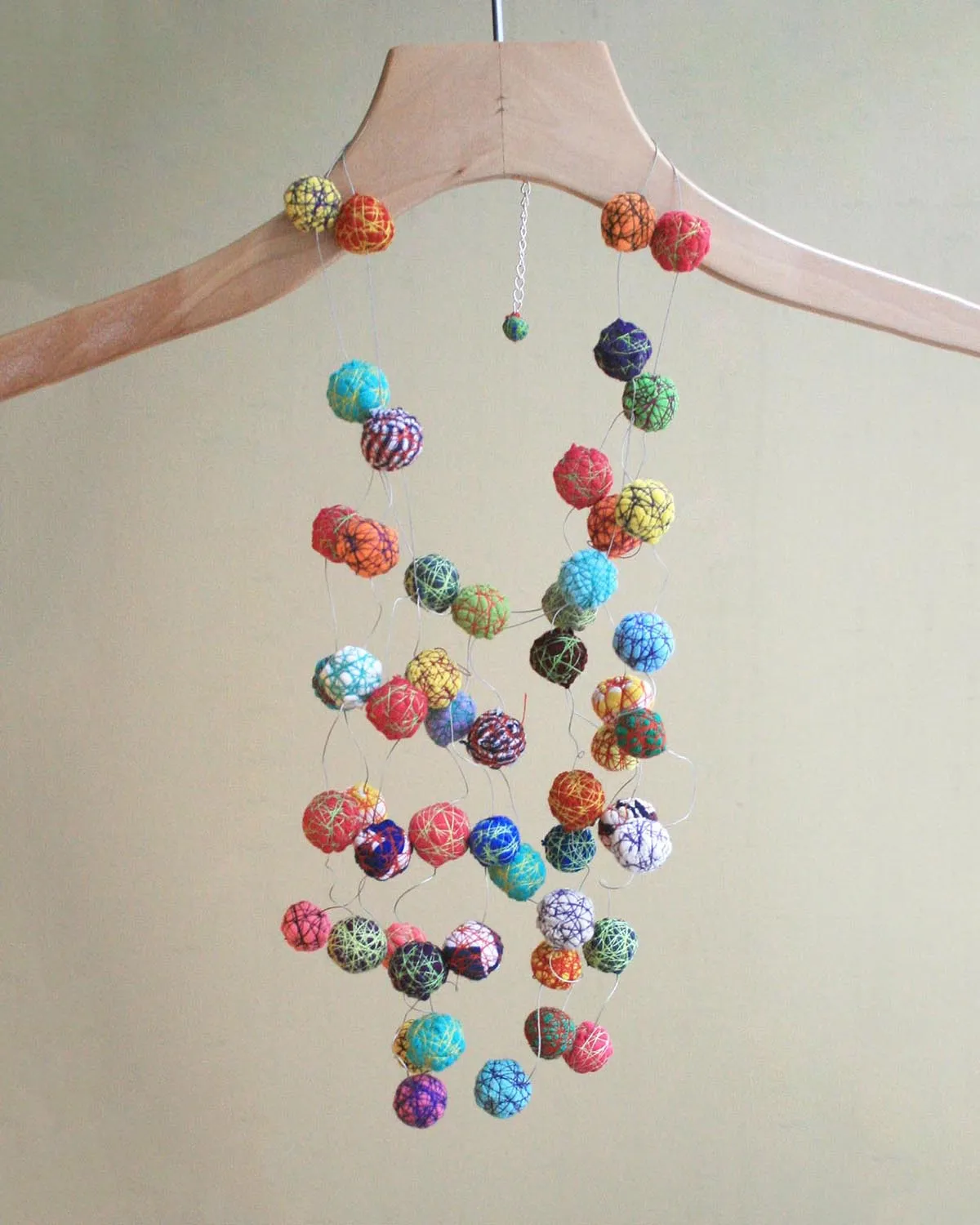 Juliet Recycled Textile Necklace