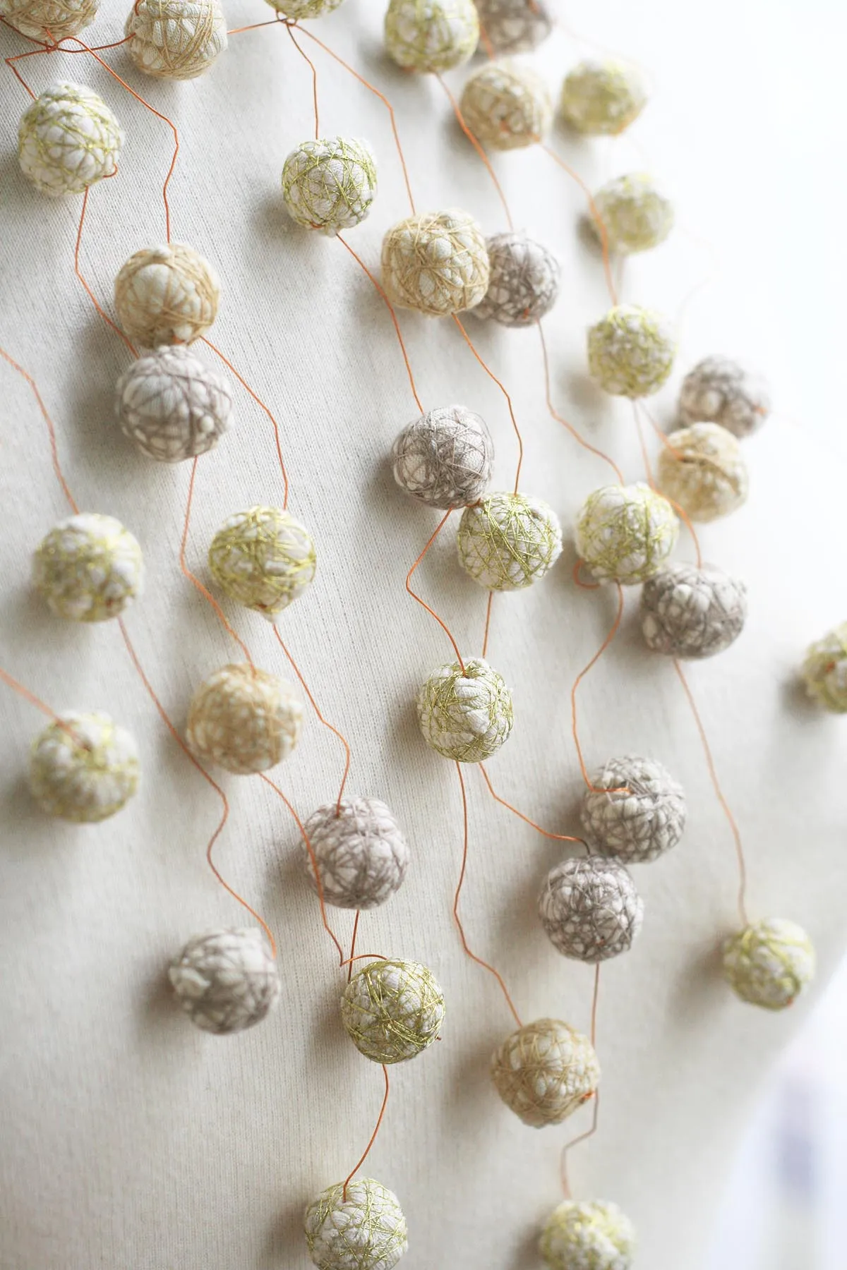 Juliet Recycled Textile Necklace