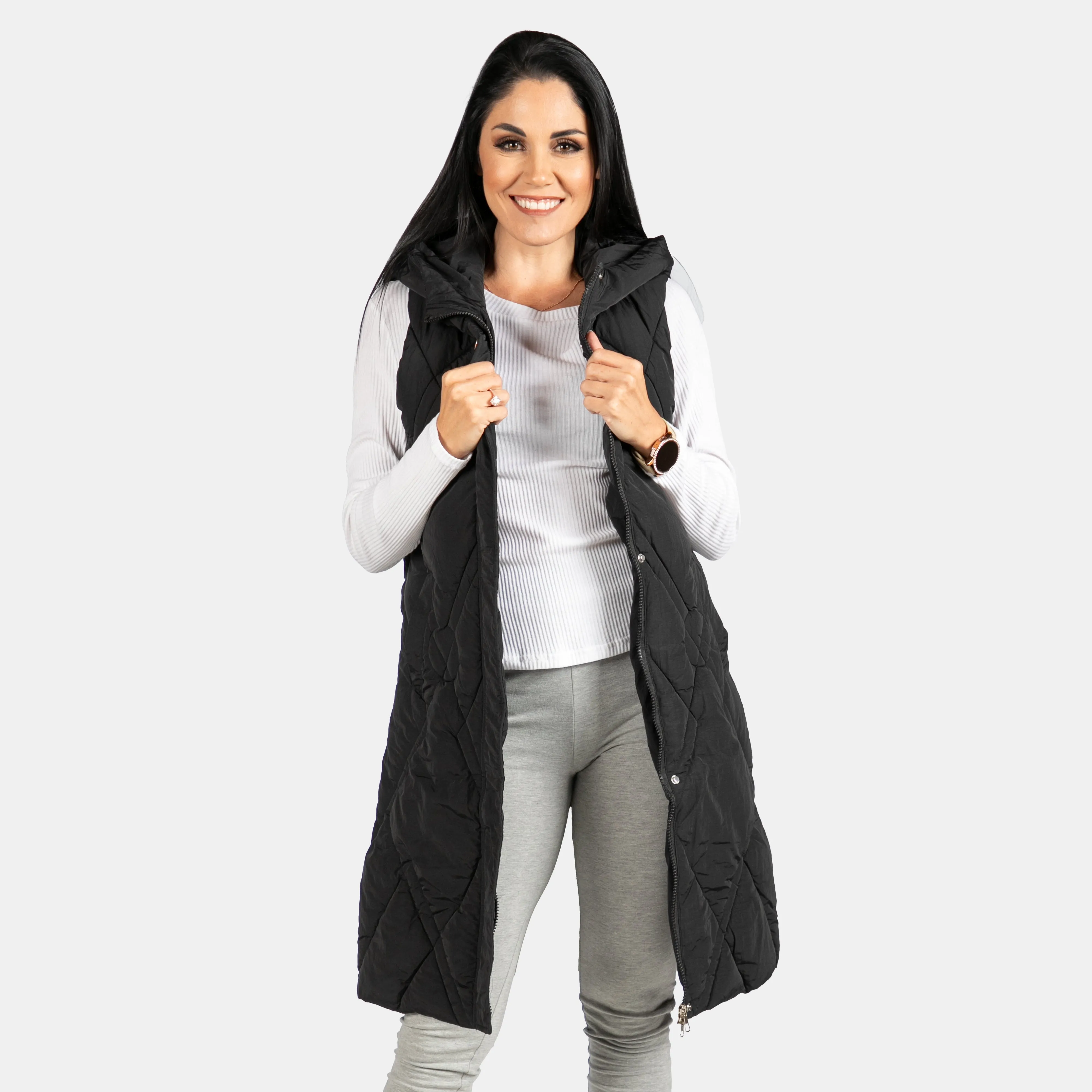 Ladies' Sleeveless Hayley Puffer Jacket