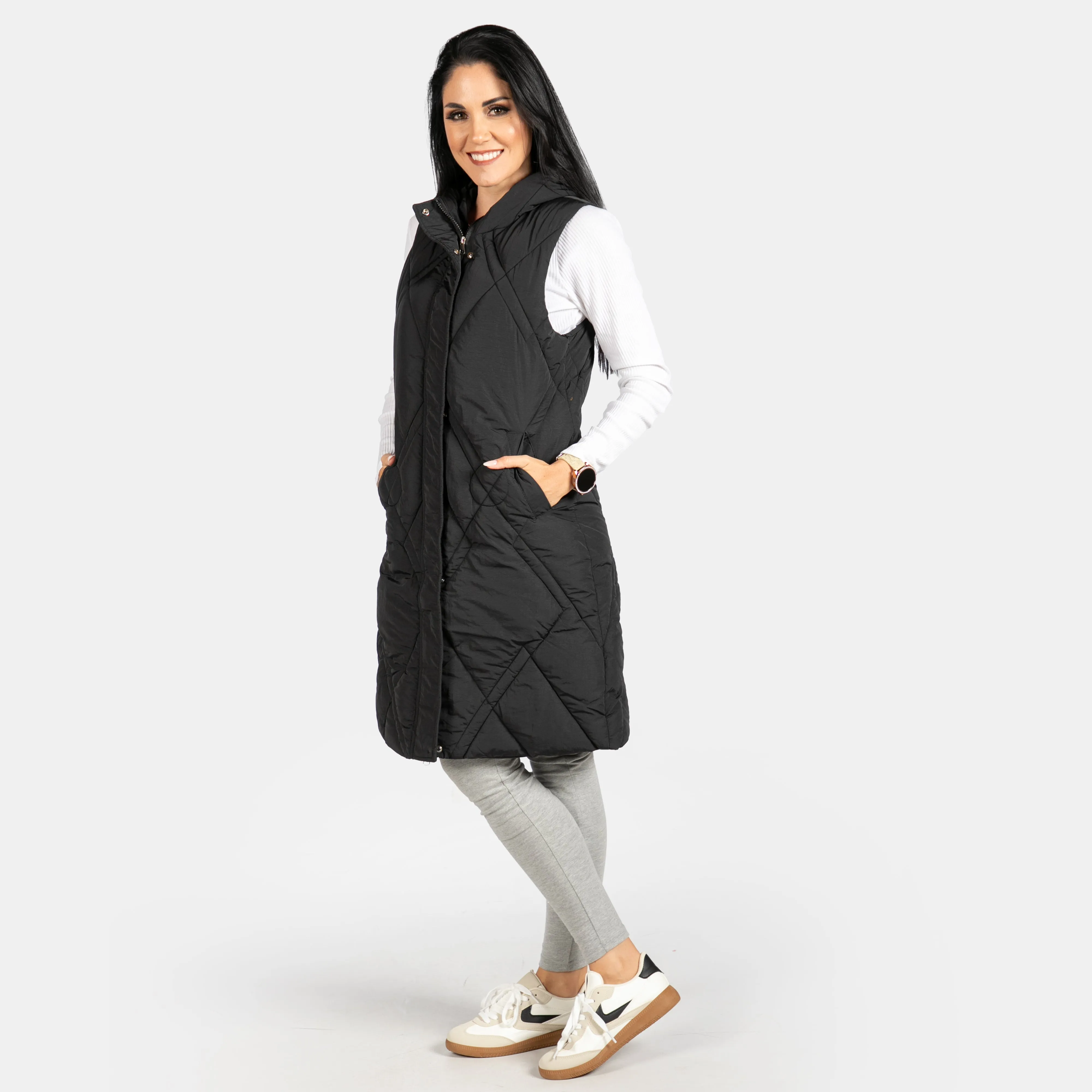 Ladies' Sleeveless Hayley Puffer Jacket