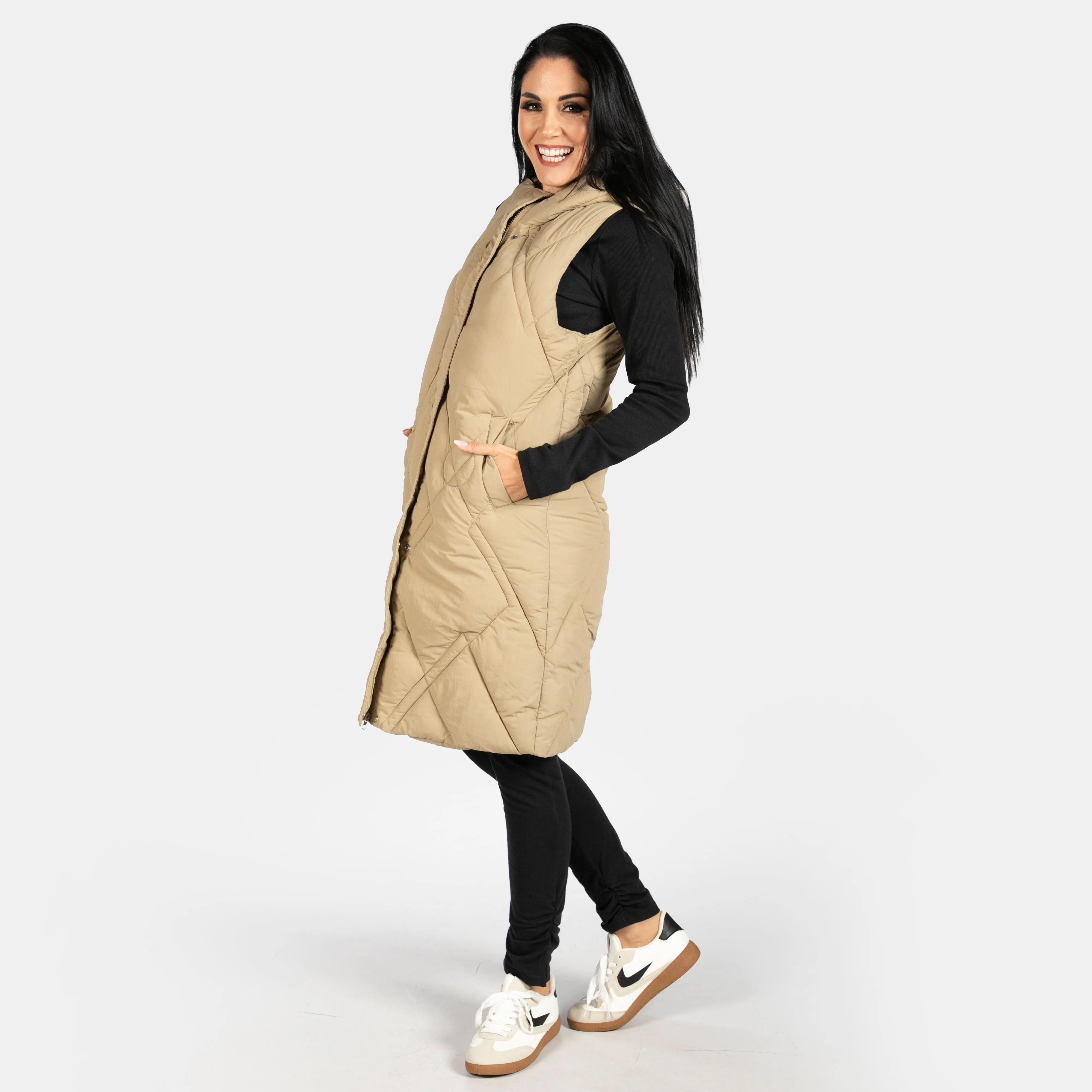 Ladies' Sleeveless Hayley Puffer Jacket