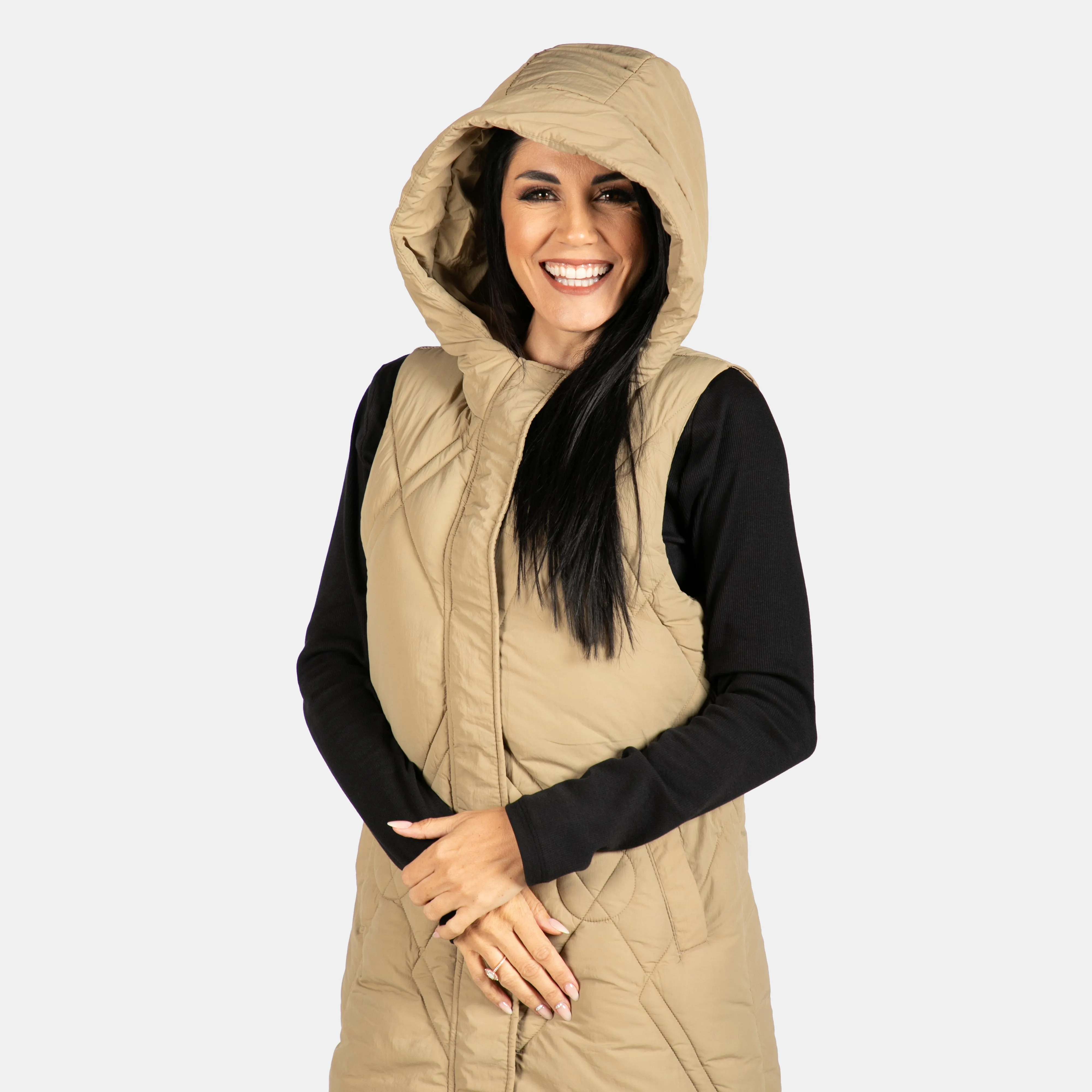 Ladies' Sleeveless Hayley Puffer Jacket