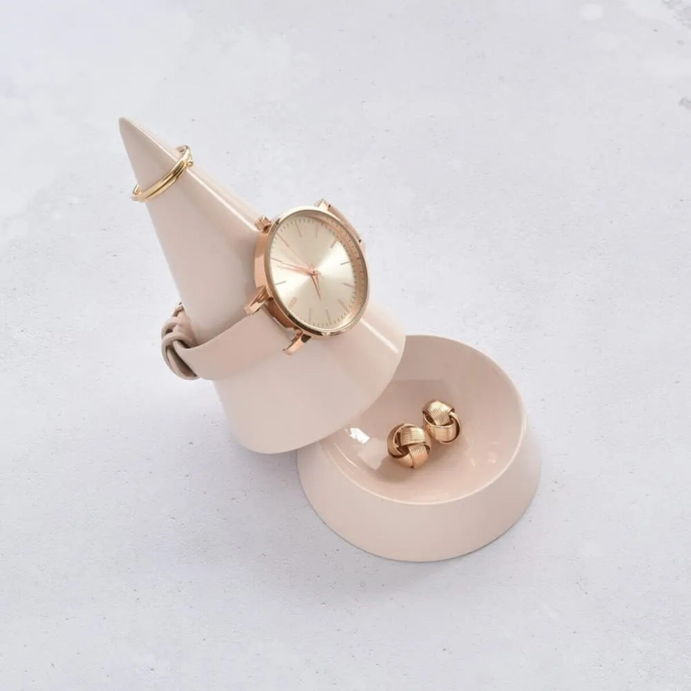 Large Cone Jewellery Peak - Blush Pink - 73718