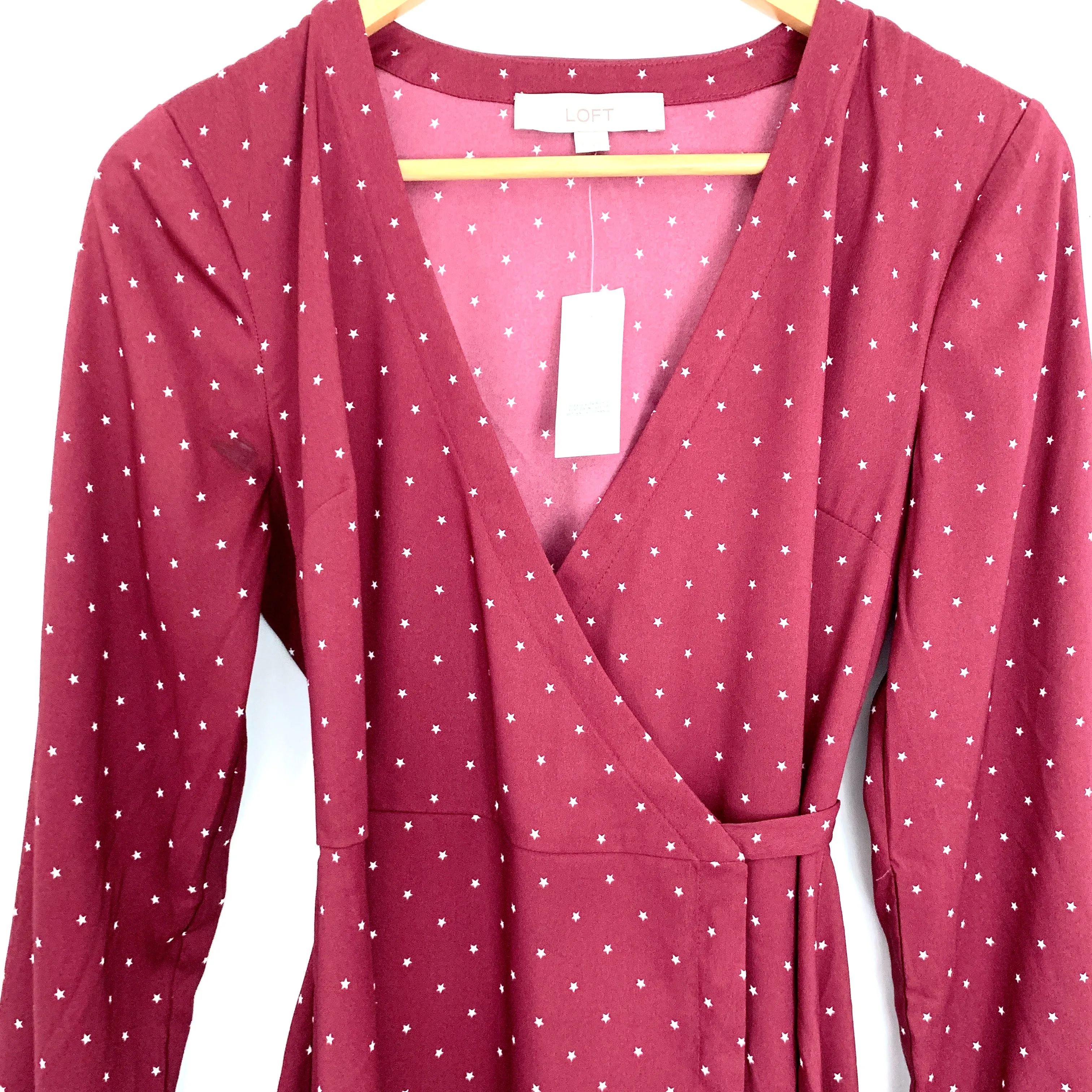 LOFT Star Wrap Dress NWT- Size 0