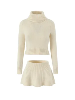 Lydia Knit Sweater & Skirt Set