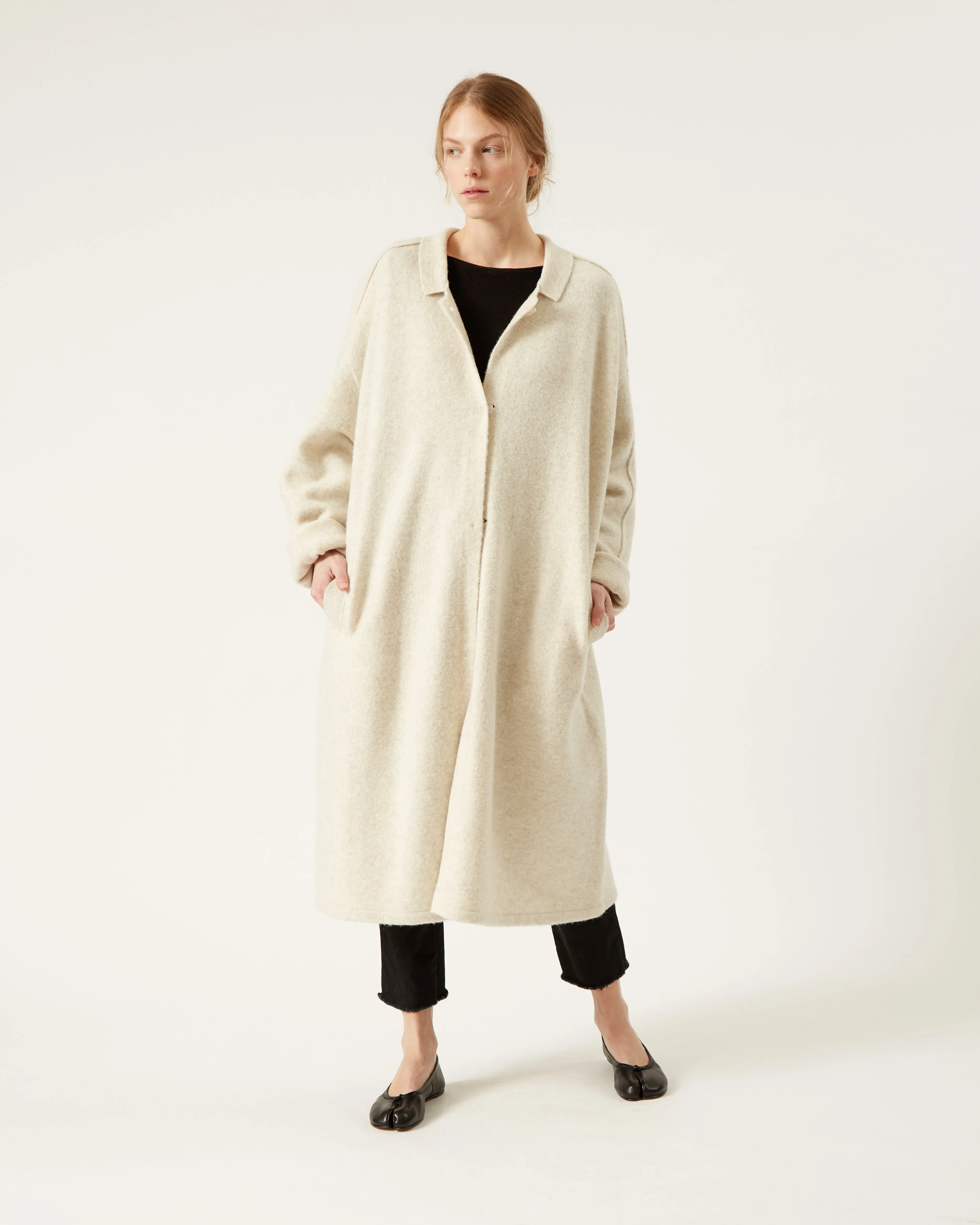 manteau en laine et yak WILLOW