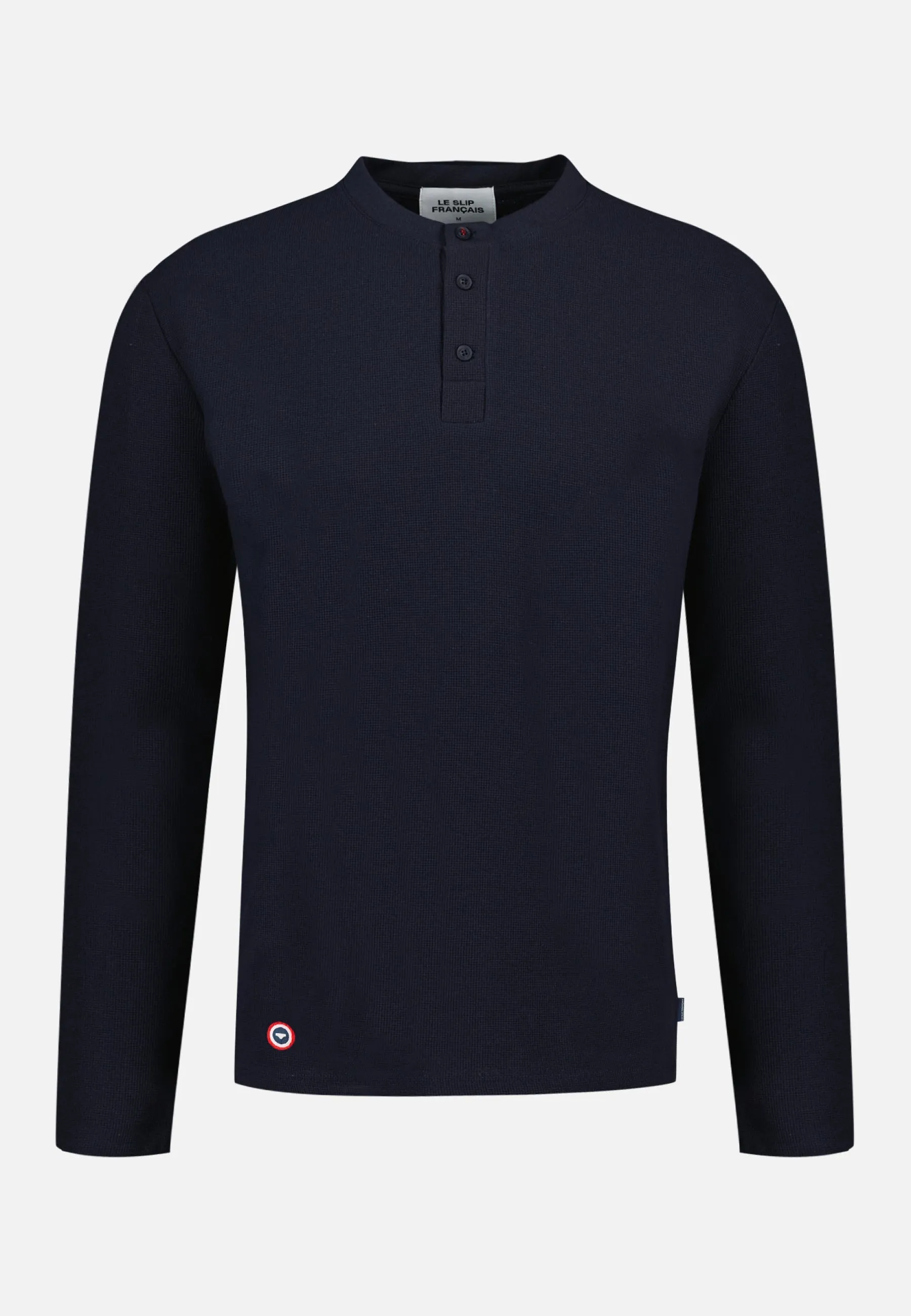 Marc-Antoine Marine - T-Shirt De Pyjama En Coton Gaufré