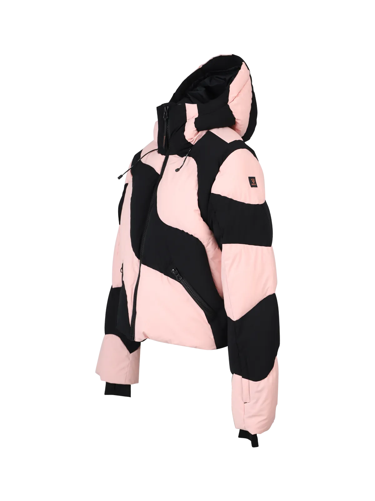 Maryski Women Puffer Snow Jacket | Soft Pink