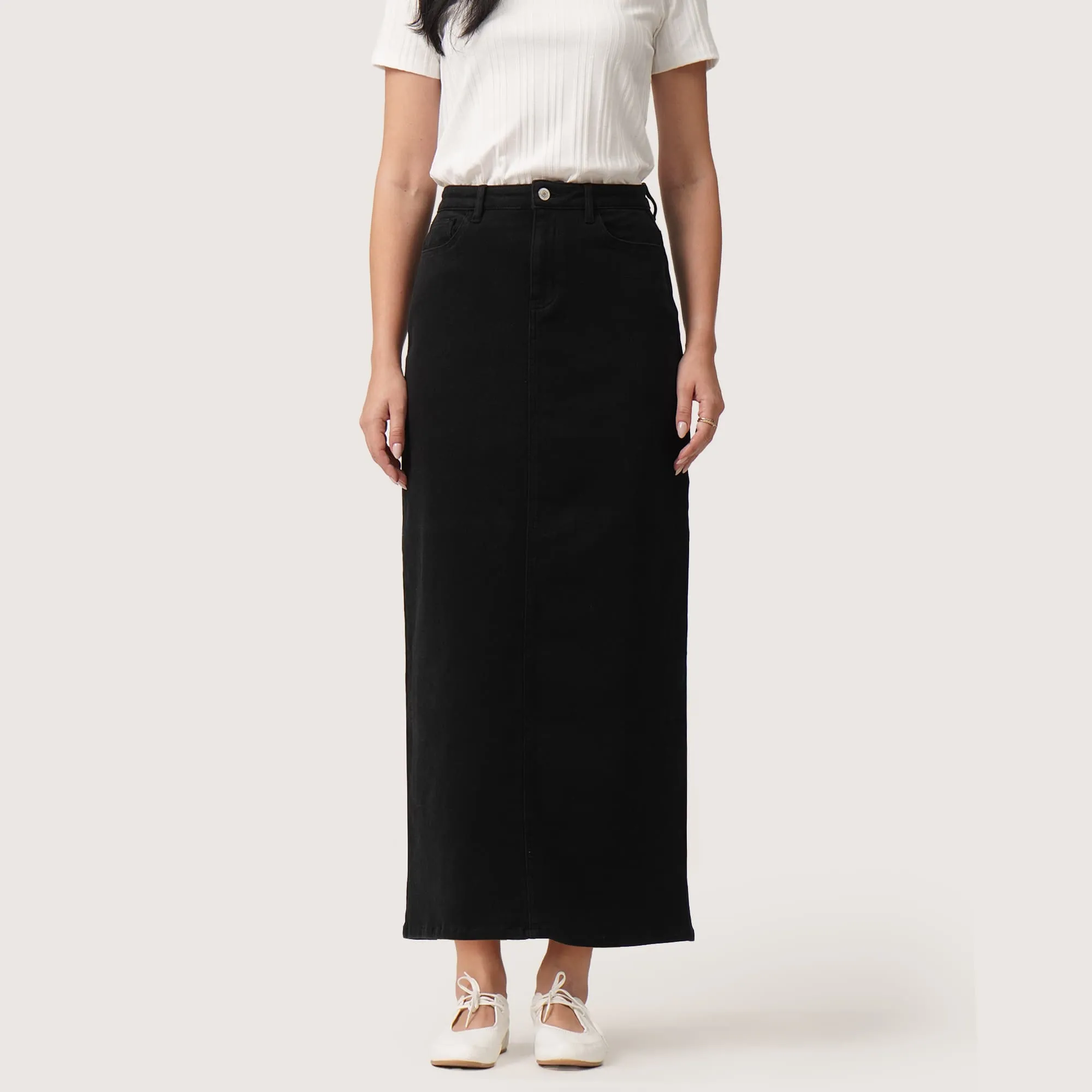 Midi Pencil Skirt
