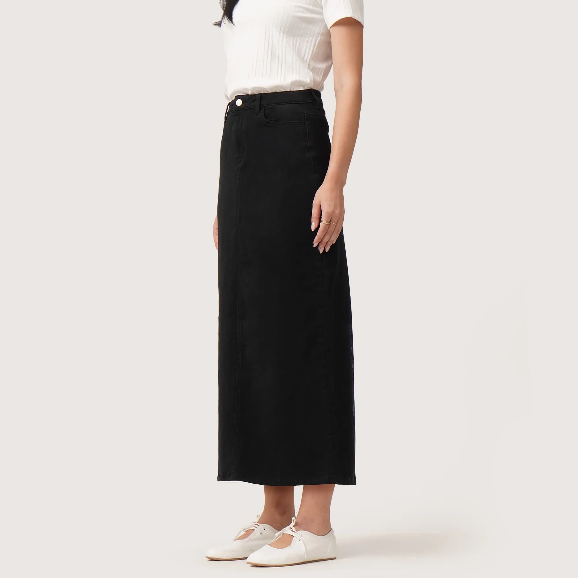 Midi Pencil Skirt