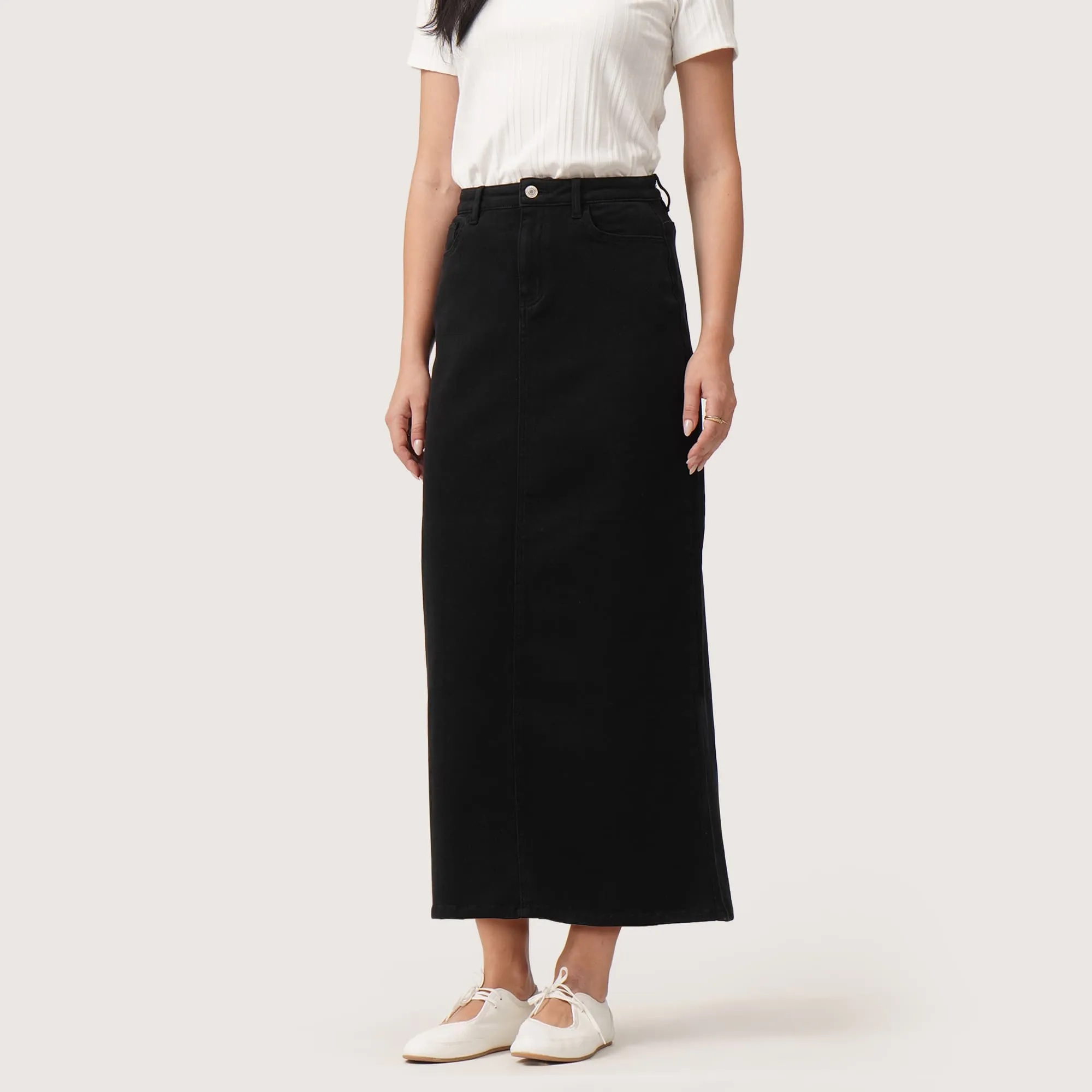 Midi Pencil Skirt