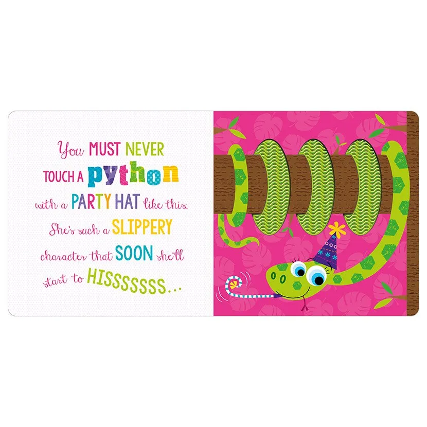 Never Touch A Tiger! Board Book