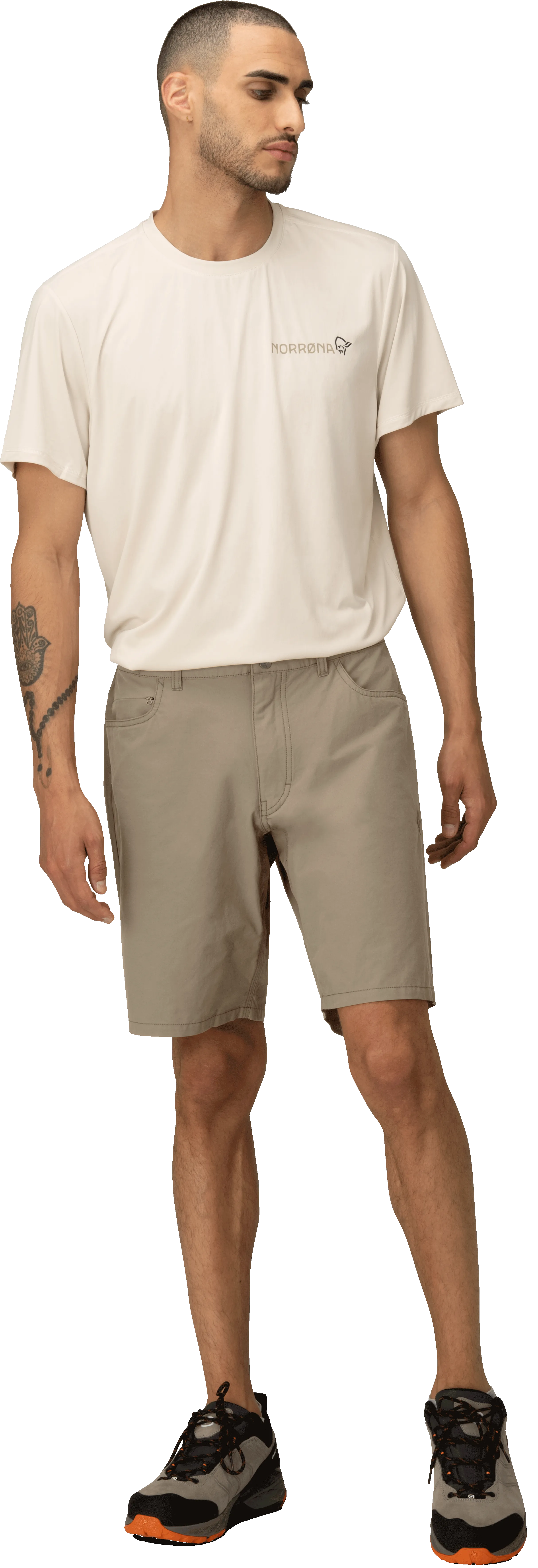 Norrøna Men&#x27;s Femund Cotton Shorts Winter Twig | Buy Norrøna Men&#x27;s Femund Cotton Shorts Winter Twig here | Outnorth