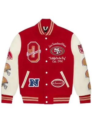 Ovo X Super Bowl Varsity Jacket