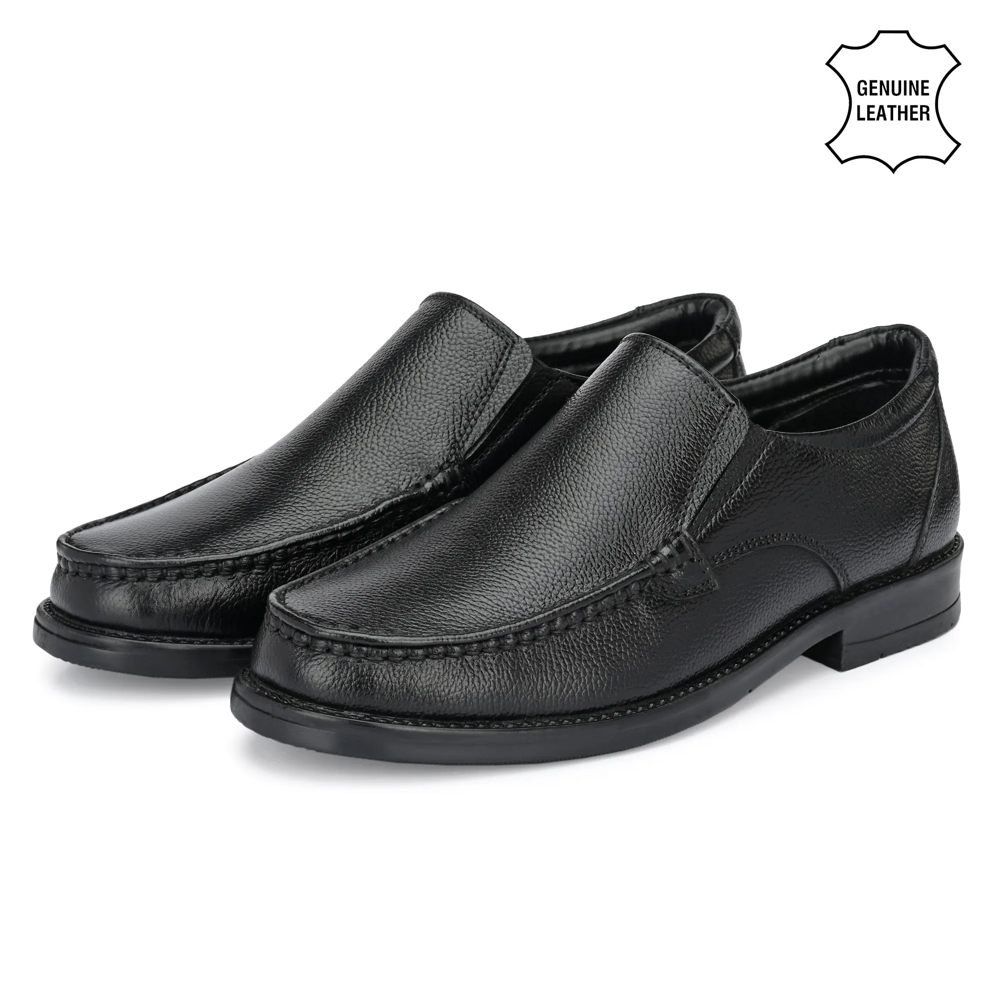 Posh Trumock Full Grain Leather Slip Ons