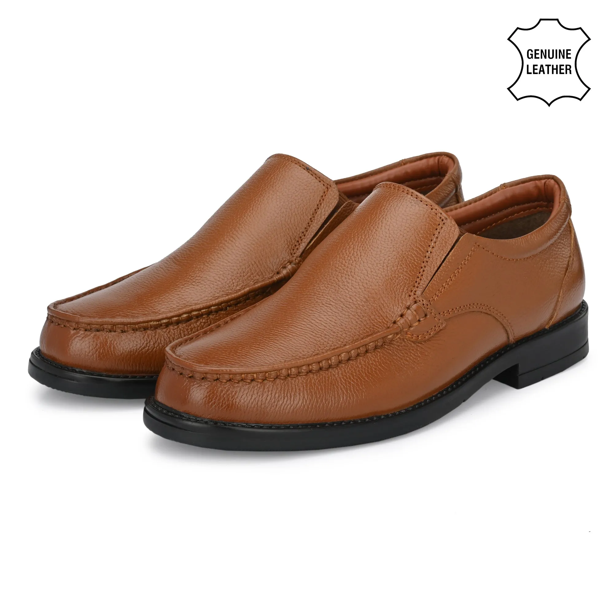 Posh Trumock Full Grain Leather Slip Ons