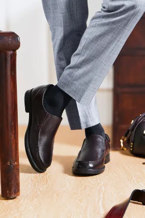 Posh Trumock Full Grain Leather Slip Ons