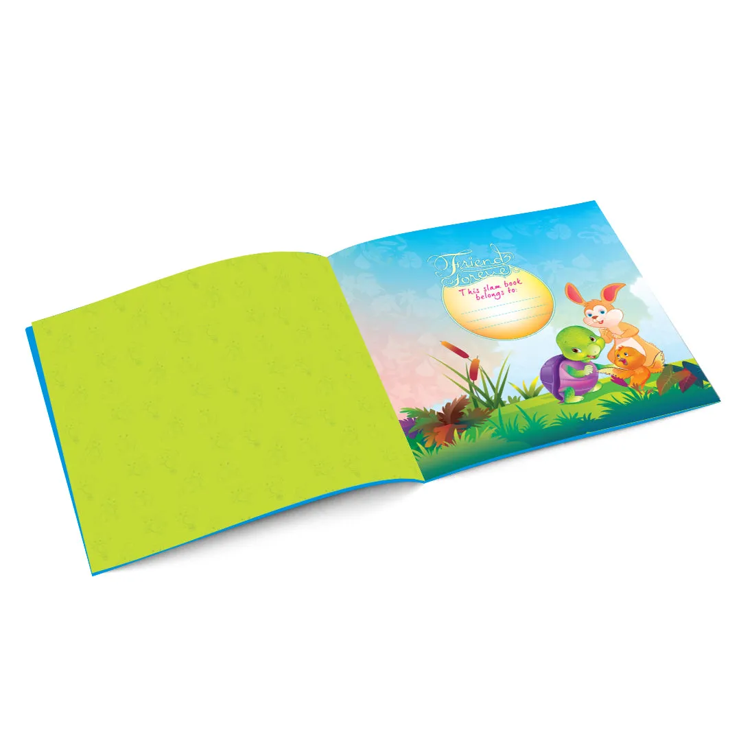 Purple Turtle Slam Book | Activity Book For kids | Return Gift For 2 to 5 Years