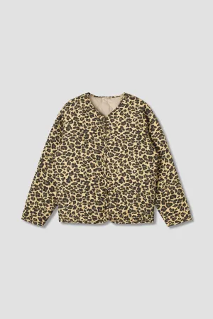 Quilted Liner Jacket (Leopard Camo)