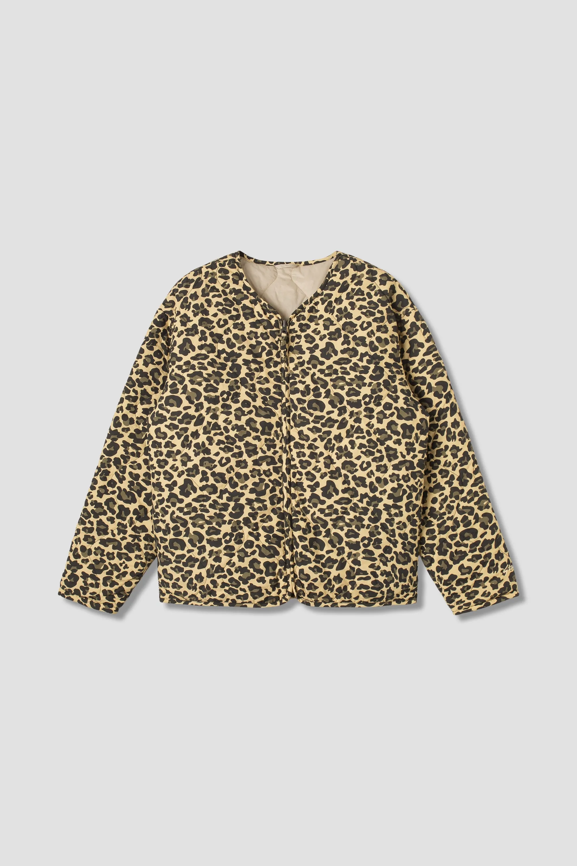 Quilted Liner Jacket (Leopard Camo)