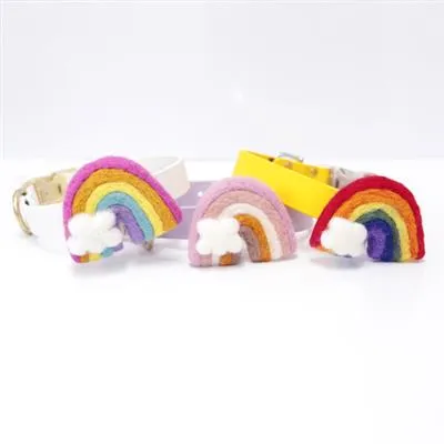 Rainbow Dog Collar Accessory (4 Colors)